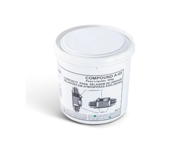 massa vedex BTFlex - usada para vedar unidades seladoras