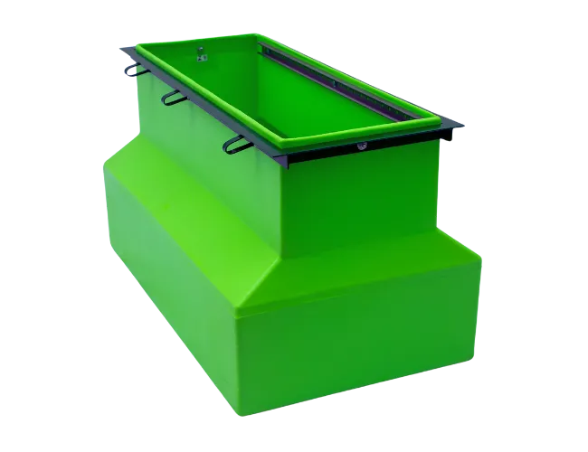 Sump de Bomba modelo 3 BTFlex - vista superior