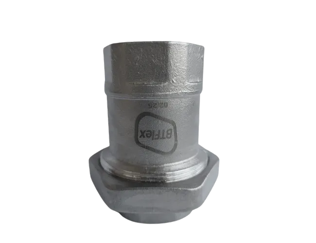 União Check Valve BTFlex - vista frontal